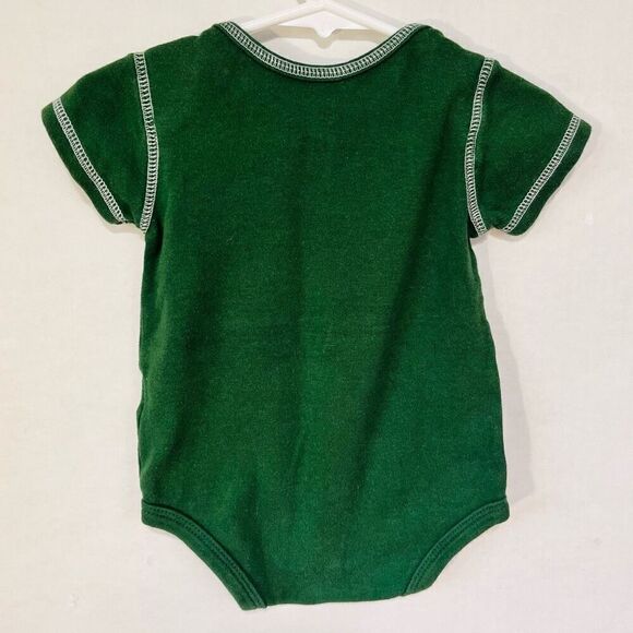 Genuine Merchandise A’s Baseball Bodysuit Snoopy And Woodstock Sz 12m GUC - Picture 2 of 4